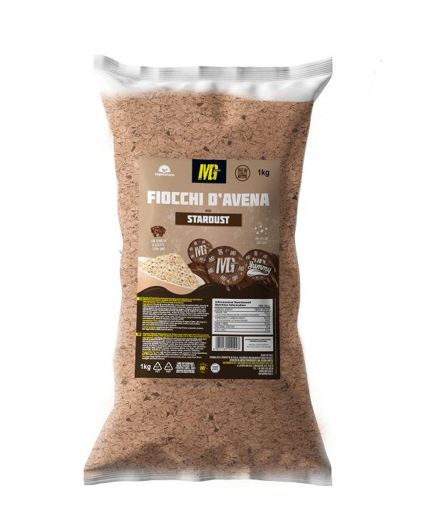 Fiocchi di Avena Baby Aromatizzati Polvere di Stelle (Stardust) - Yummy Line 1Kg Scadenza 30-04-2024