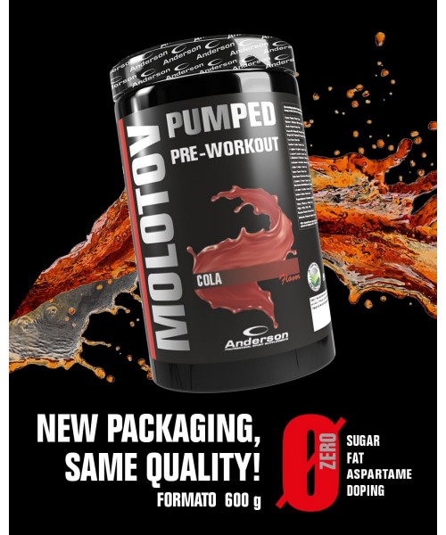 Anderson Molotov Pumped Pre-workout Coca flavor 600g