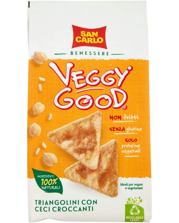 San Carlo - Veggy Good Triangolini con Ceci Croccanti 65Gr