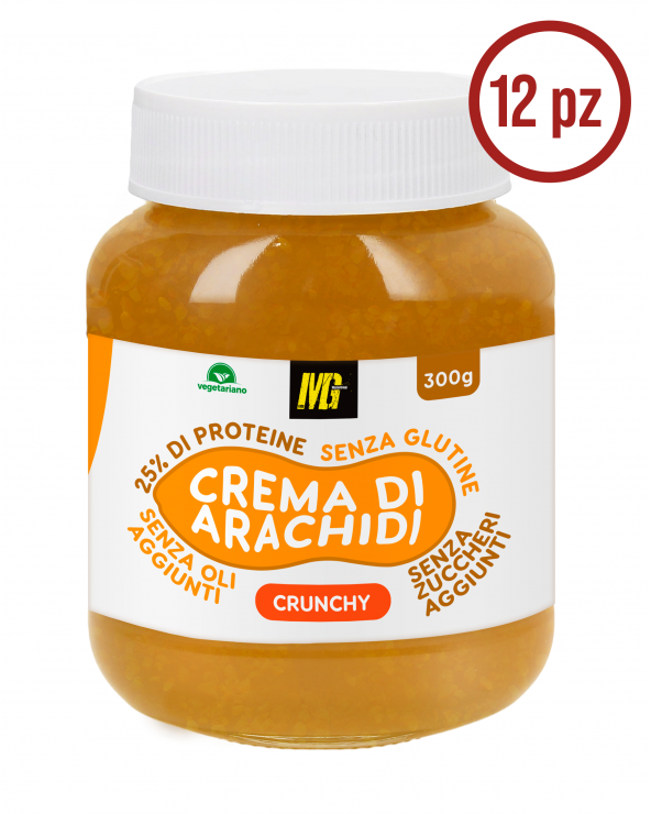 Crunchy Peanut Cream 300Gr Box (12x300Gr)